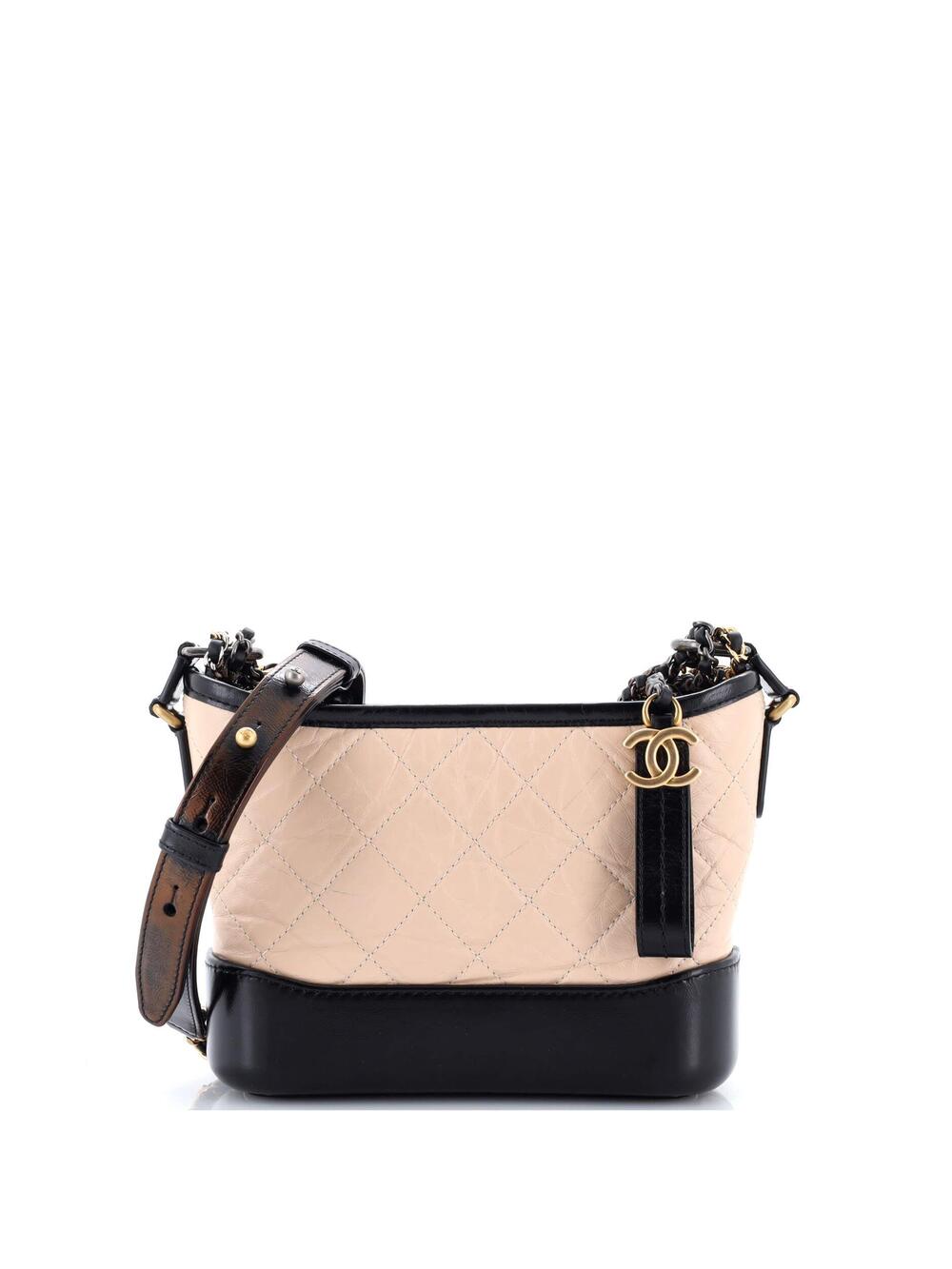 Chanel Gabrielle Hobo Quilted Aged #233896C28B
